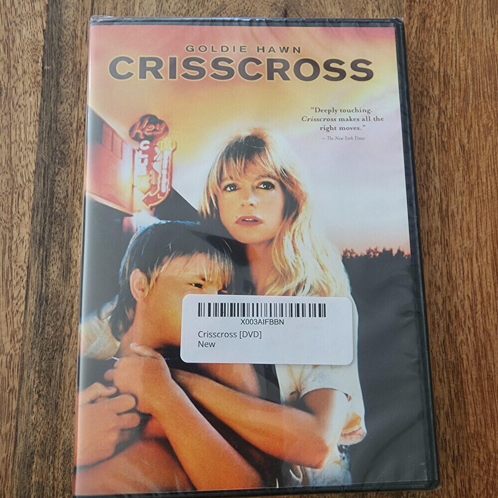 Crisscross DVD 1992 Goldie Hawn Arliss Howard Drama Movie R Rated MGM New Sealed